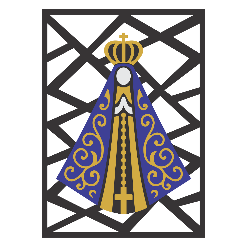 Quadro Nossa Senhora Aparecida - TL360 Store