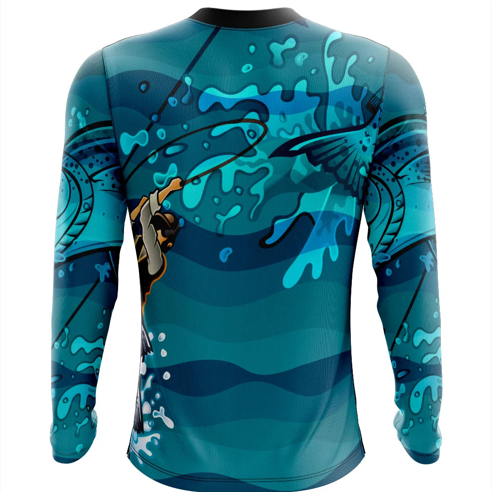 Camisa de Pesca DryFit com Proteção UV50+ - TL360