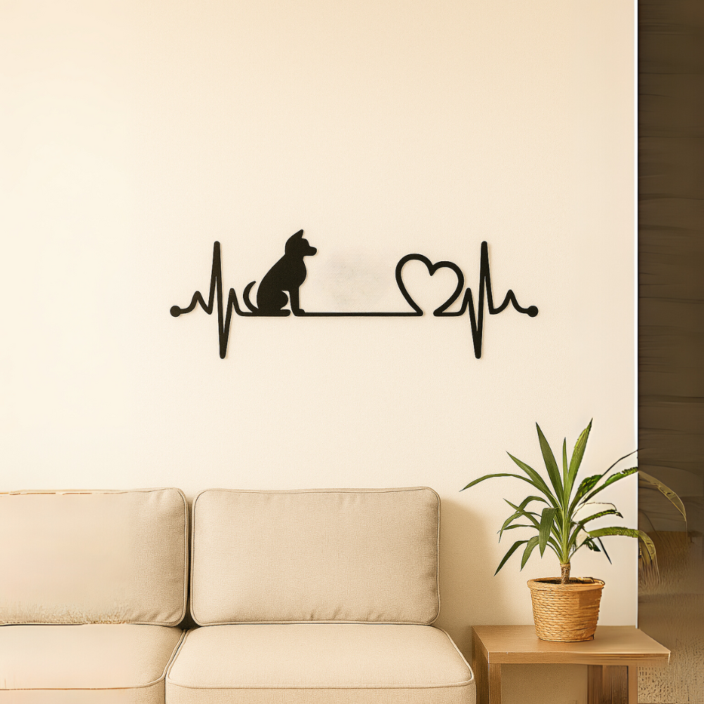 Batimentos PET - Veterinária - Peça Decorativa em MDF Premium - TL360 Store