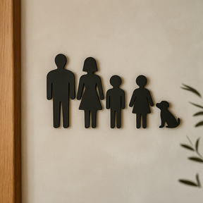 Família Feliz - Peça Decorativa em MDF - TL360 Store
