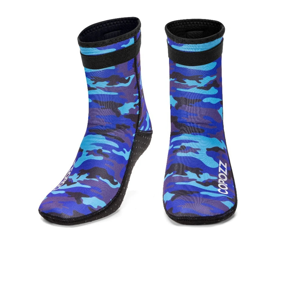 Meias de Neoprene - Camuflado Azul - TL360