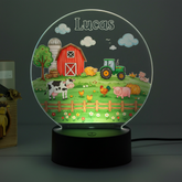 Luminária - Base com Led e Acrílico - Colorida Personalizada - TL360 Store