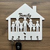 Porta Chaves Family - Decoração Para o Lar - TL360 Store