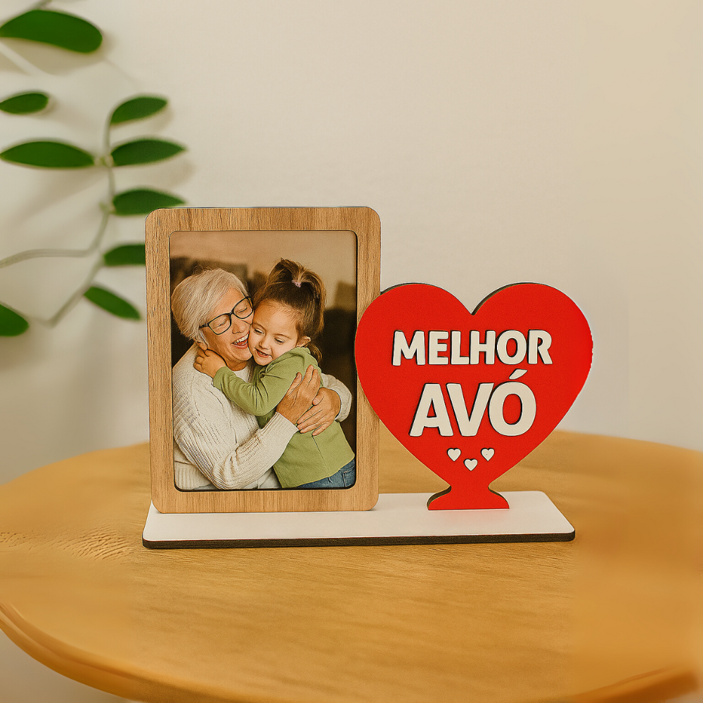 Porta Retratos Melhor Avó - Presente Especial - TL360 Store
