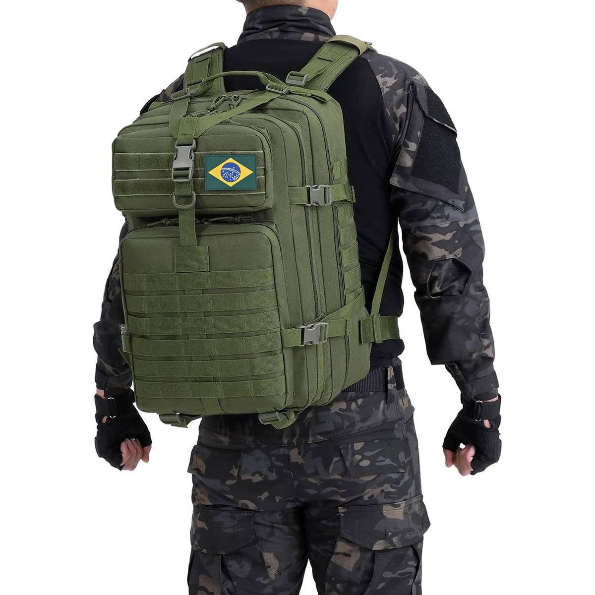 Mochila Tática Militar Impermeável - BR - TL360