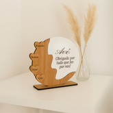 Troféu de Homenagem e Agradecimento para Avós - Presente - TL360 Store